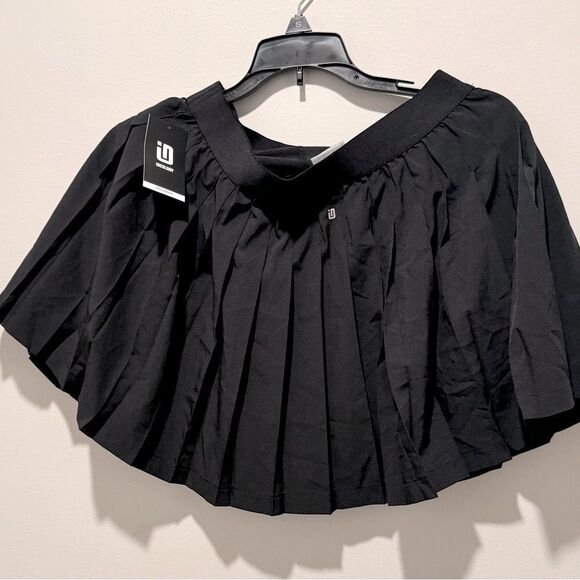 Id Ideology Women's Active Solid Pleated skirt, short Skort - Picture 8 of 11